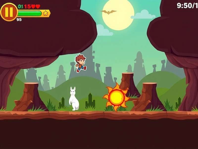 Cumin Blaze Runner Game Screenshot